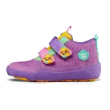 Affenzahn Knit Happy Vogel Klettschuh Lila - Lila