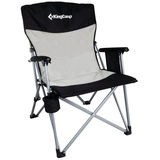 KingCamp Camping Falt Stuhl XL Klapp Sessel Garten Outdoor Armlehne Stahl 136 kg