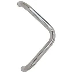 MARCHESI Türgriff 4524 V - Form, 382mm, LA. 350mm, Edelstahl matt