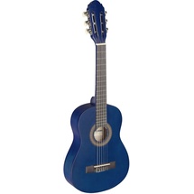 Stagg C405 1/4 Klassische Gitarre – schwarz 1/4 blau