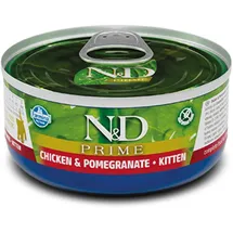 Farmina N&D Cat Prime Huhn & Granatapfel Kitten 70 g