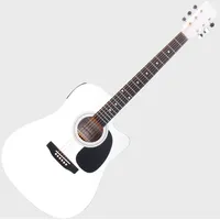 Classic Cantabile WS-10WH-CE Westerngitarre mit Tonabnehmer