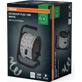 Osram Lichtschlauch LED 10M IP65, spritzwassergeschützt, inkl. Kabeltrommel, weiß