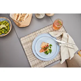 APELT Platzset APELT "Cona 35x48 col. 60", grau (beige), B:35cm L:48cm, 90% Polypropylen, 10% Polyester, Platzsets, mit Kettelrand