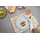 APELT Platzset APELT "Cona 35x48 col. 60", grau (beige), B:35cm L:48cm, 90% Polypropylen, 10% Polyester, Platzsets, mit Kettelrand