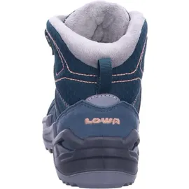 Lowa Maddox Warm GTX MID JR petrol/rose 33