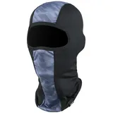Macna Trance Camo Motorrad Sturmhaube, schwarz-grau für Männer