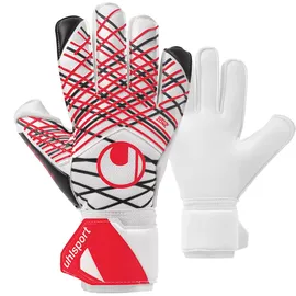 Uhlsport Absolutgrip Torwarthandschuhe weiß/schwarz/rot 6