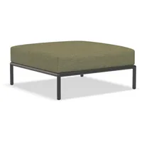 Houe LEVEL 2 Ottoman Dark Grey Leaf