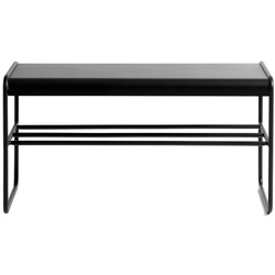 Muubs - Copenhagen Bank, 90 x 47 cm, Eisen, schwarz