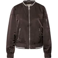 STREET ONE Damen 2116755 Satin Blouson deep roast brown