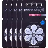 Varta 5x Power One EVOLUTION Gr. 675 Hörgerätebatterien 1,45V 6er Blister PR44 Blau p675