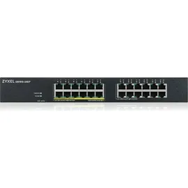 ZyXEL GS1915-24EP 24-Port GbE 802.3at, Smart Switch NebulaFlex, PoE+ 130W, Rack