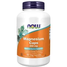 NOW Foods Magnesium 400 mg Kapseln 180 St.