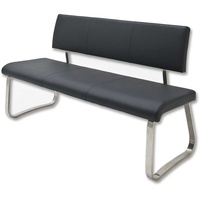 MCA Furniture Livetastic Sitzbank schwarz B/H/T: 155 x 86 x 59