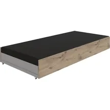 WIMEX Bettschubkasten WIMEX "Norderney passend für das Bett", beige (viking oak nachbildung), B:199cm H:27cm T:93cm, Holzwerkstoff, Schubladen, Bettschubkasten, als Bettschublade oder Duoliege nutzbar