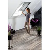 Hecht Insektenschutz Dachfenster Plissee 110 x 160 cm Weiß