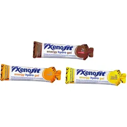 Xenofit EnergyGel Hydro (Nahrungsergänzungsmittel mit Zink und Magnesium) orange/maracuja/cola - 21x60ml Box