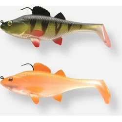 Gummiköderset Barsch Shad RTC Barsch/orange EINHEITSFARBE No Size