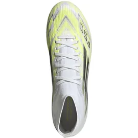 adidas F50 Sparkfusion Pro AG/FG Herren Cloud White/Iron Metallic/Hi-Res Yellow 42 2/3