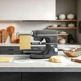 fentic Küchenmaschine mit Nudelmaschine 2000W Grau