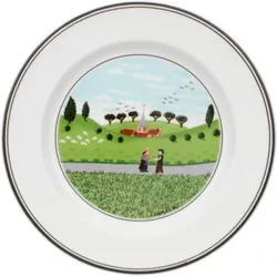 Villeroy & Boch Design Naif Brotteller / Dessertteller Begegnung