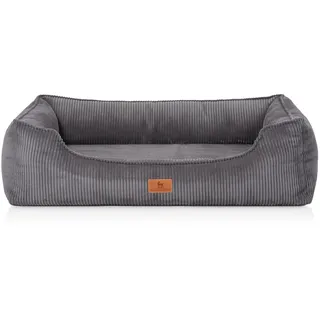 Knuffelwuff Hundebett Nunavut XL 105 x 75 cm grau