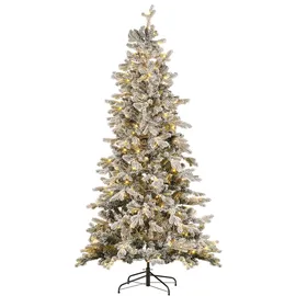 Beliani Weihnachtsbaum künstlich Grün 210 cm