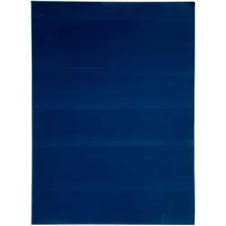 Teppich HOME AFFAIRE "Oriental Uni" Gr. 2, blau (hellblau), B:80cm H:7mm L:150cm, Kunstfaser, Teppiche, Kurzflor-Teppich, weich, pflegeleicht, einfarbig