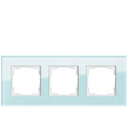 GIRA Abdeckrahmen 3-fach - Esprit (Glas mint)