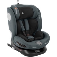 Kikkaboo Kindersitz i-Moove i-Size (40-150cm) Isofix 360-Grad-Drehung Kopfstütze grau