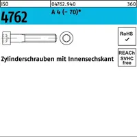 Industrial Quality Supplies Zylinderschraube ISO 4762 M4 x 55 200 Stück
