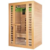 LED Infrarotkabine 120x105x190 Infrarotsauna Wärmekabine Vollspektrum Radio NEU
