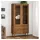 vidaXL Vitrinenschrank Molde 90 x 175 x 35 cm Braun
