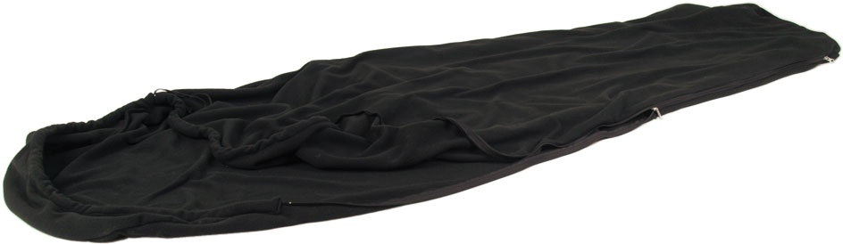 Mil-Tec Fleece, sac de couchage - Noir