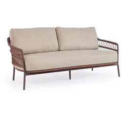 Gartensofa Talaia aus Metall, Java