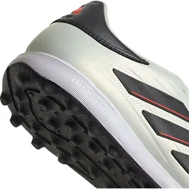 adidas Copa Pure II League TF Fußballschuh Ivory / Core Black / Solar Red 39 1/3