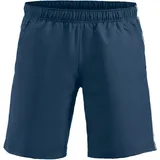 New Wave Clique Hollis Shorts - dunkelblau/weiss L