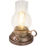 Briloner Tischleuchte Beige/Bronze-crafted