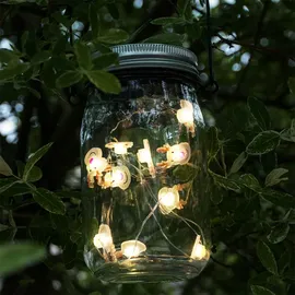 ETC Shop LED Hängeleuchte inkl. Lichterkette