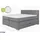 Home Affaire Boxspringbett HOME AFFAIRE "Juliste inkl. Bettkasten und PUR-Schaum-Topper", grau, B:167cm L:215cm, 100% PES, Komplettbetten, Boxspringbett, erhältlich in den Breite 160, 180 & 200cm