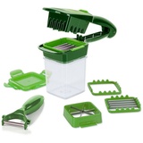 Genius Gemüseschneider Nicer Dicer Quick XXL Set 8-tlg. grün