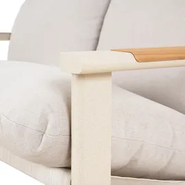 beautysofa Aspen Gartenlounge-Set 4-tlg. beige/grau