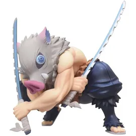 furyuu Demon Slayer: Kimetsu no Yaiba Noodle Stopper Figur Hashibira Inosuke 11 cm - Grün/Schwarz/Weiß