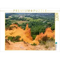 Calvendo Ockerfelsen von Rustrel 1000 Teile Puzzle quer |