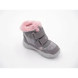 superfit Baby Mädchen GLACIER warm gefütterte Gore-Tex Stiefel, GRAU/ROSA 2500