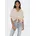 Kurzarmbluse pumice stone stripes L