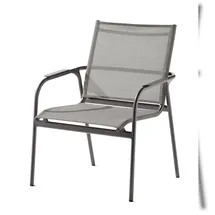 Sieger Sirio Loungesessel 70 x 120 x 84 cm eisengrau