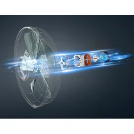 Rowenta Turbo Silence Extreme+ Standventilator Weiß