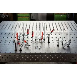 Bessey Spannzange Metall 200 mm rot/silber